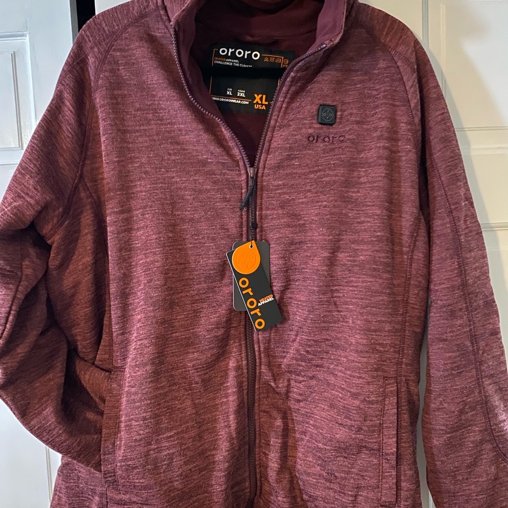 Ororo heated fleece jacket.